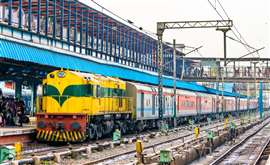 Train arrives in New Delhi (Image: Adobe Stock)