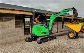 Liugong 9027FE electric excavator
