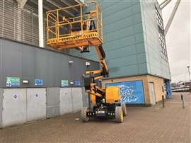 JCB boom