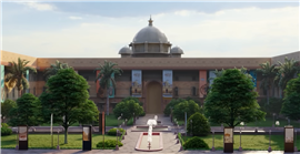 3D image of how the Yugey Yugin Bharat Museum in New Delhi could look